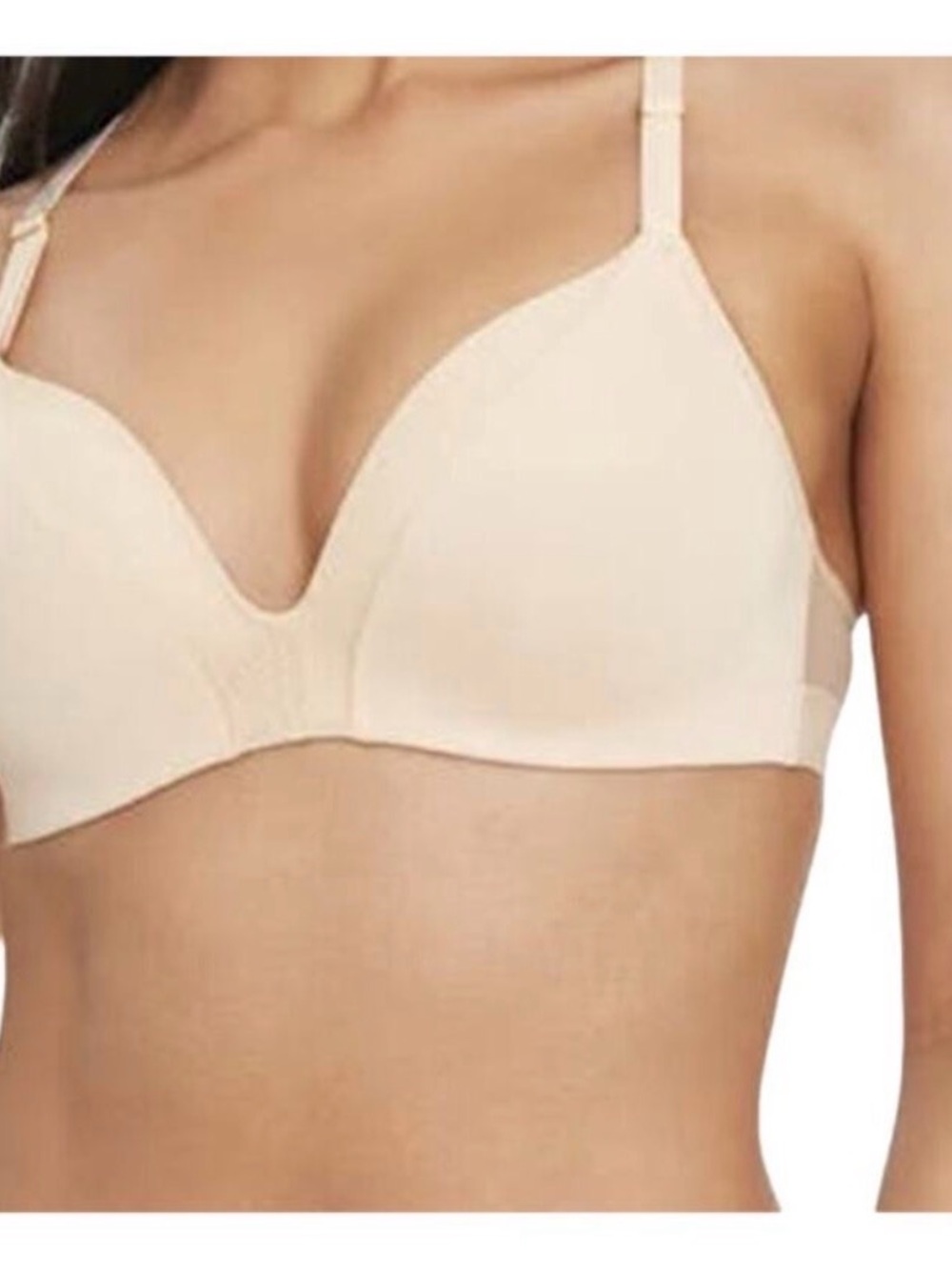 The All-Day Deep V No-Wire: Toasted Almond - 36C